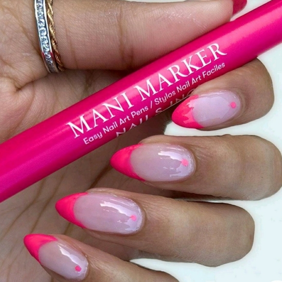 Nail Art Pens, Bundle of 3 (Gold, Silver, Pink) New Sealed - Picture 5 of 6